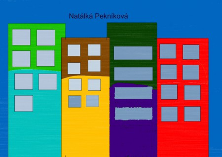 Mesto - kreslenie podľa predlohy
